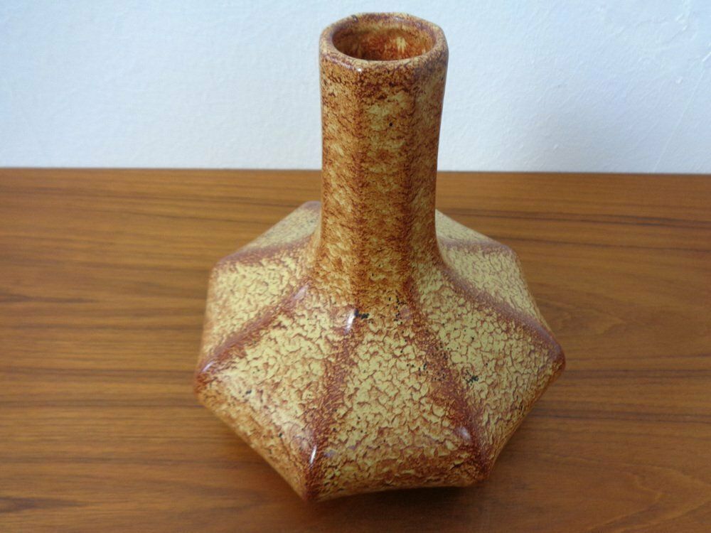 Italian Ceramic Vase By Roberto Rigon For Bertoncello, 1960s photo 172.0