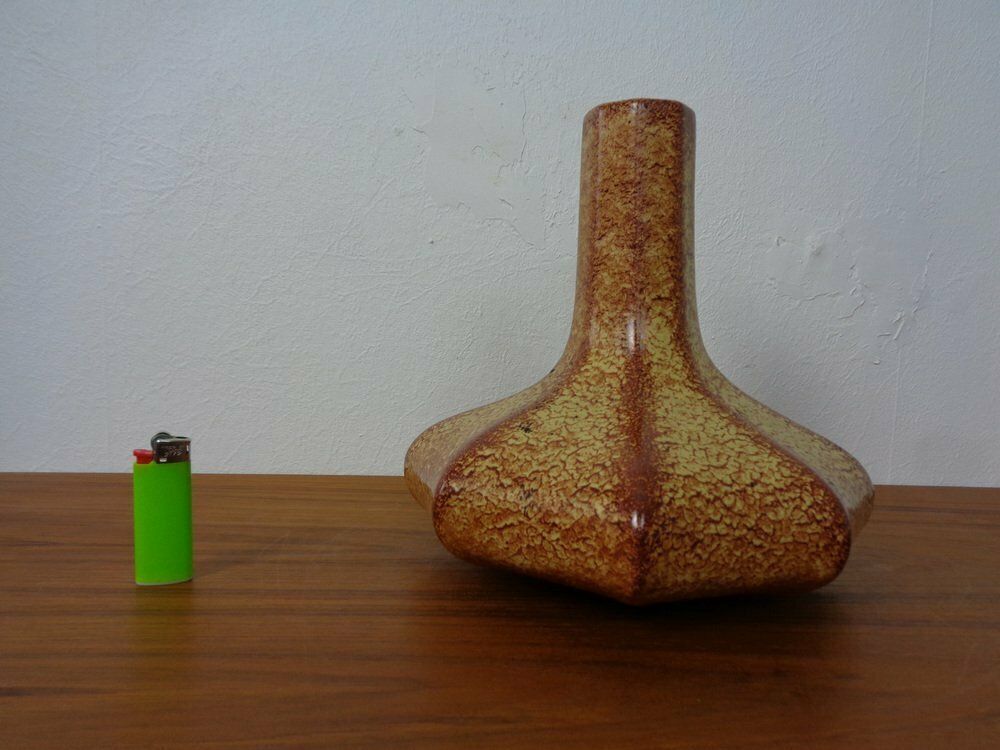 photo for sale Italian Ceramic Vase By Roberto Rigon For Bertoncello, 1960s