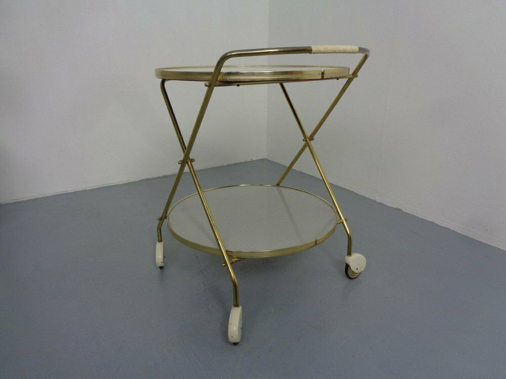 Mid Century Serving Bar Cart, 1960s photo for sale
