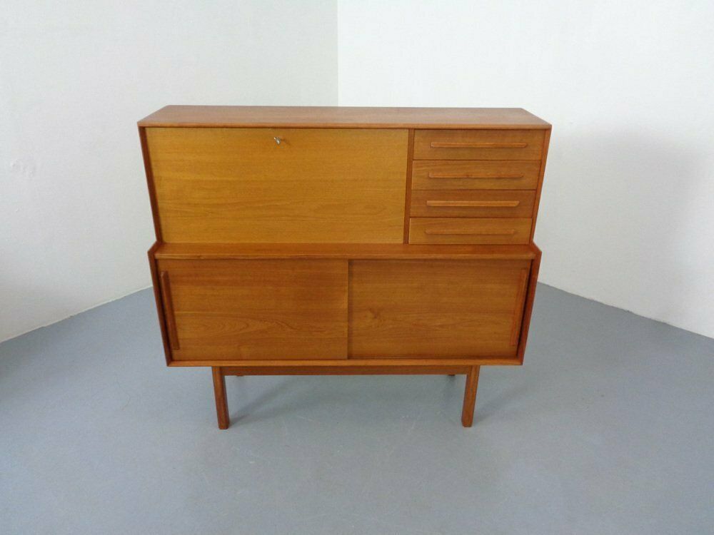 Teak Secretary From Meredew, Uk, 1960s photo vintage