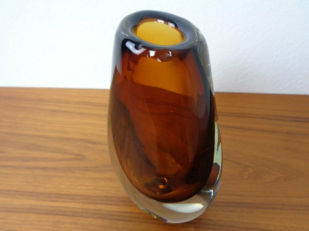 photo furniture Finnish Glass Vase By Armando Jacobino For Oy Kumela, 1950s