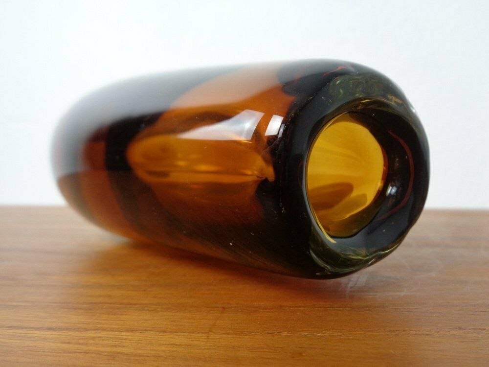215.0 Finnish Glass Vase By Armando Jacobino For Oy Kumela, 1950s photo