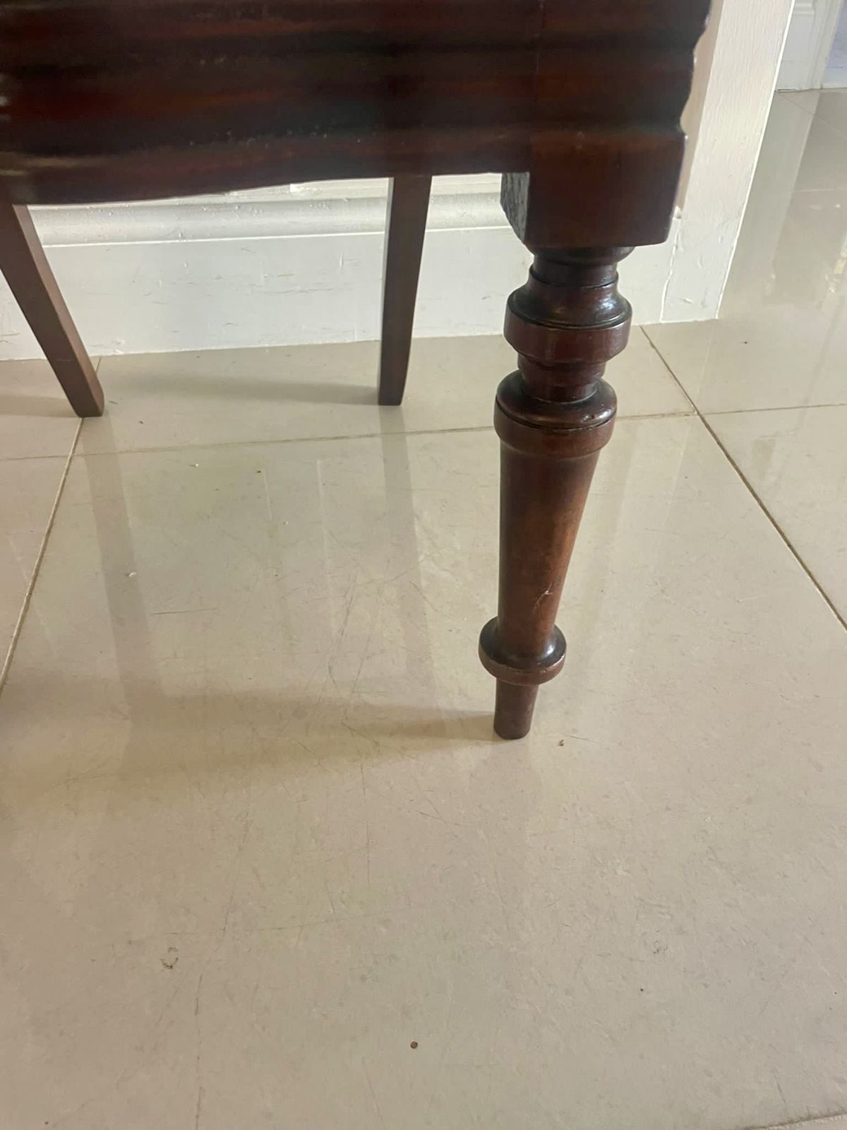 Pair Of Antique 19th Century Quality Mahogany Side Chairs photo for sale