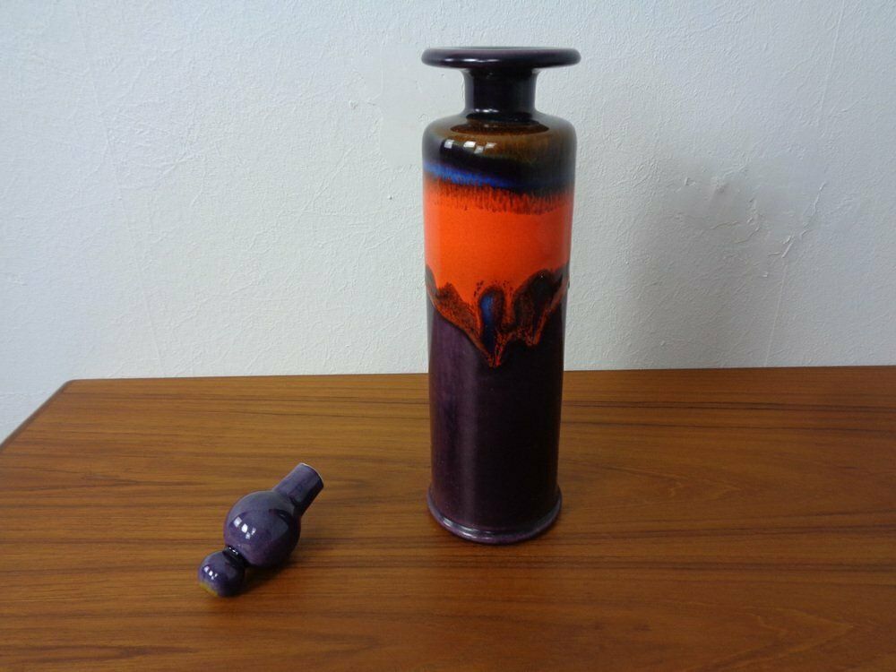 Large Pop Art Carafe With Stopper By Reneé Neue For Hutschenreuther, 1960s photo vinterior