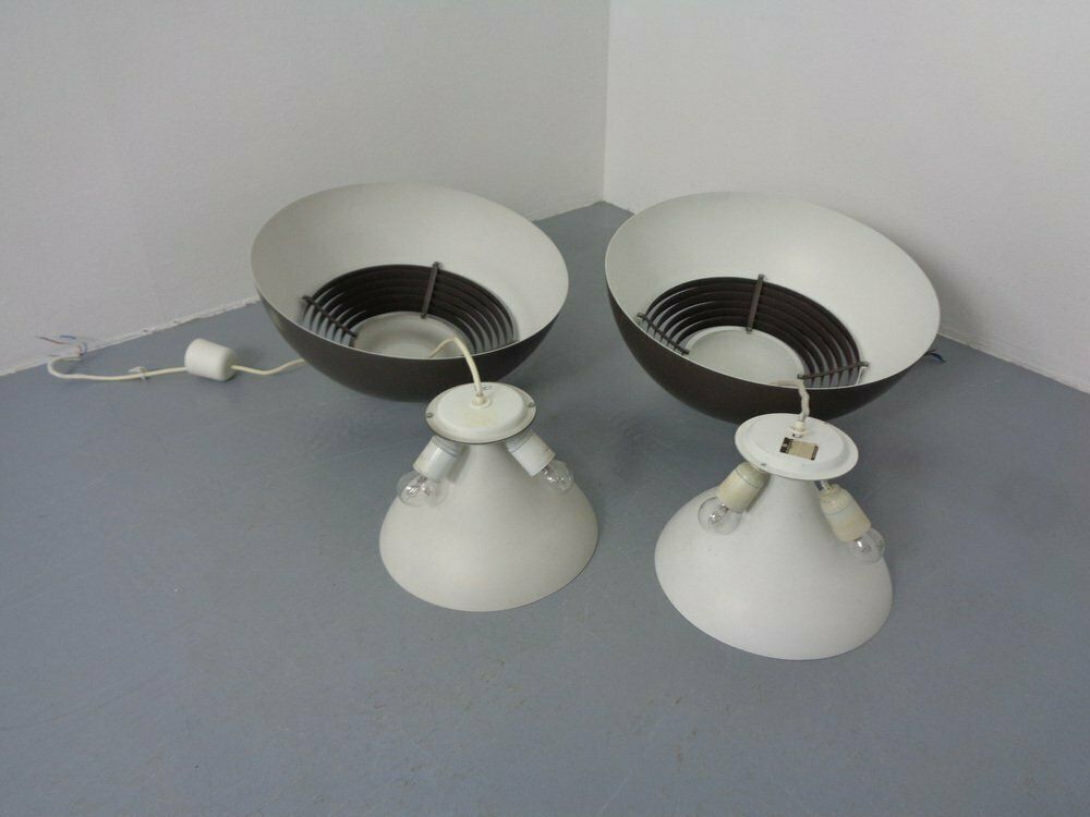 photo buy Aj Royal Ceiling Lamps By Arne Jacobsen For Louis Poulsen, Denmark, 1960s, Set Of 2