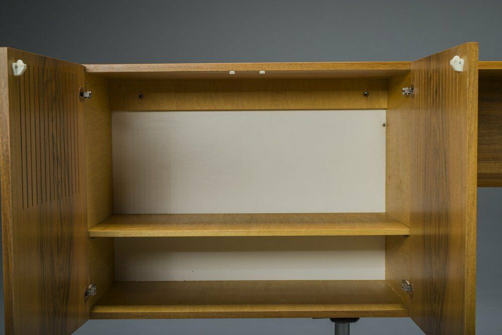 photo furniture Mid Century Wall Cabinet And Sideboard From Walunt, 1970s, Set Of 2