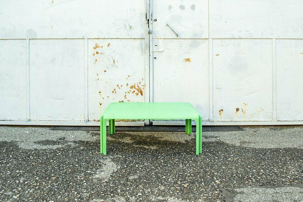 Green Arcadia Coffee Table By Vico Magistretti For Artemide, 1970 photo furniture