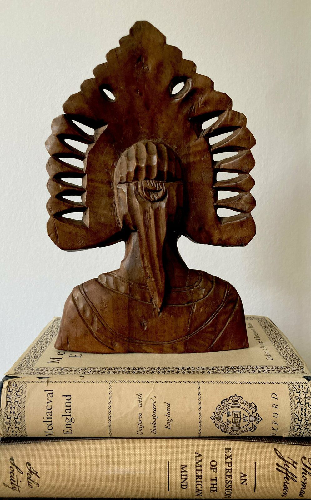 photo furniture Hand Carved Wooden Bali Dancer Bust Sculpture Carved Goddess Sculpture Balinese Bust Wood Decorarive Hand Carved Bali Tribe Sculpture