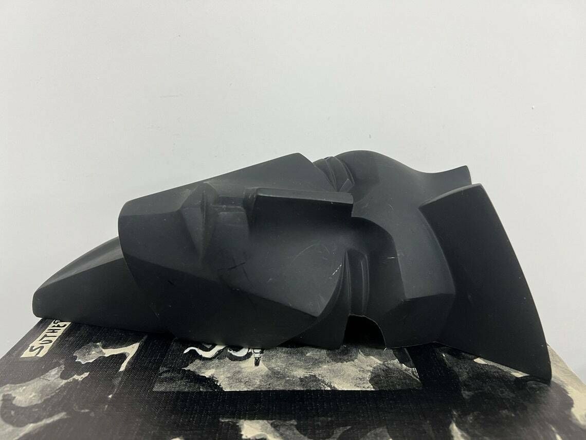 Vintage Black Face Sculpture, Original Lindsey B Balkweill Wall Mask Brian, Plastic Sculpture Mannequin, Sunglass Display photo 205.0