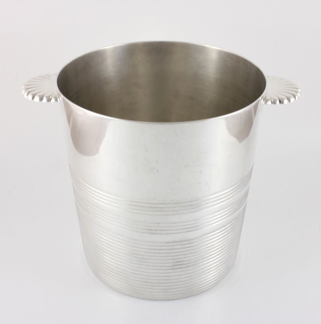 Ercuis France Silver Plated Wine Cooler. Champagne Ice Bucket. C1930.