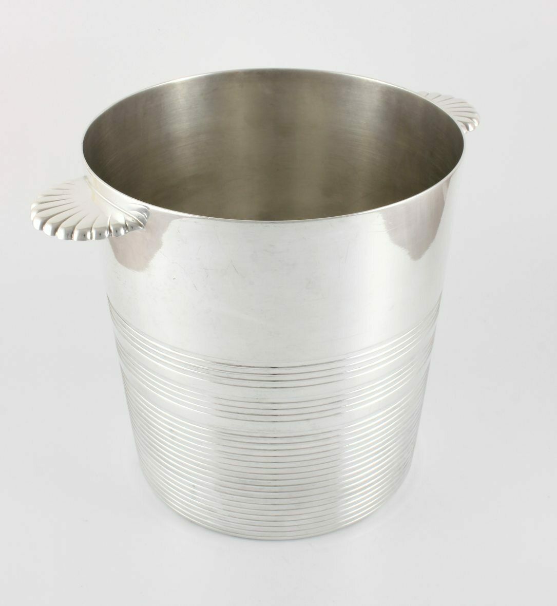 Ercuis France Silver Plated Wine Cooler. Champagne Ice Bucket. C1930. photo furniture