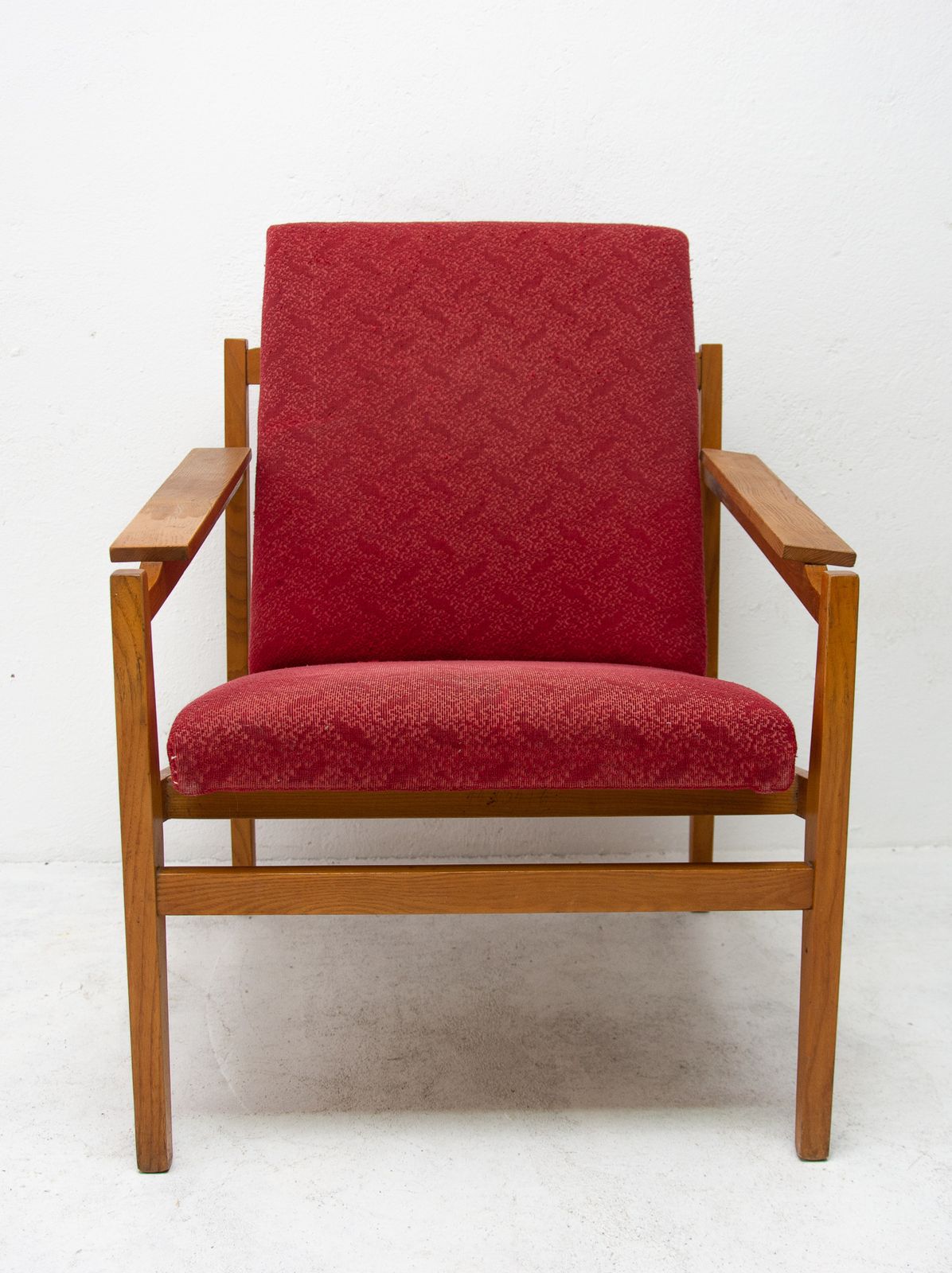 Furniture Pair Of Mid Century Scandinavian Style Armchairs, 1960´S photo