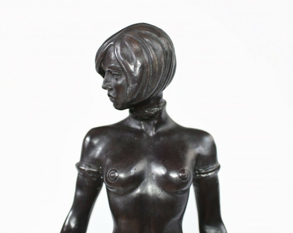 Art Erotic Bronze Statue   Dominatrix Bruno German Zach Nude photo