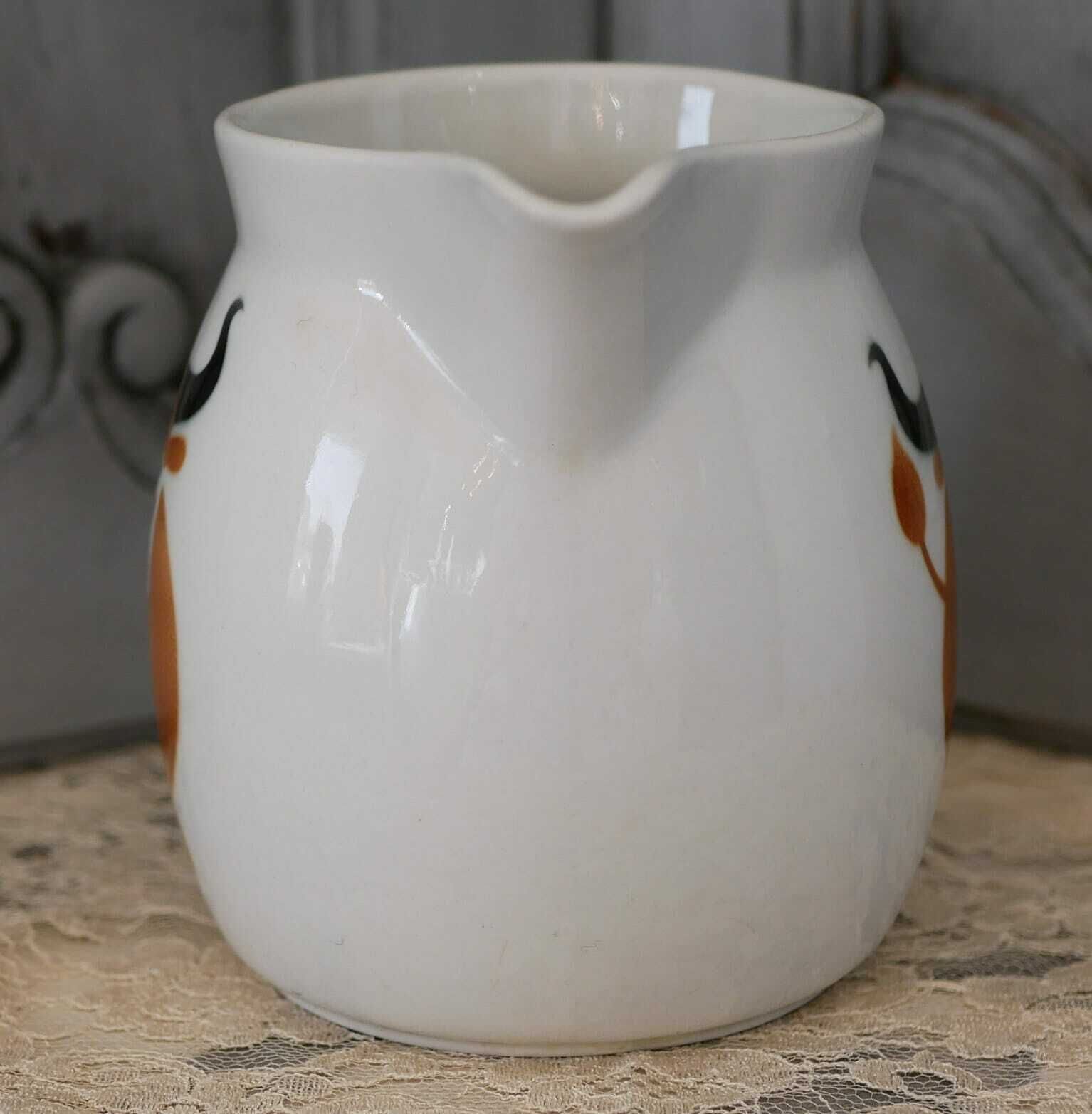 Arabia Of Finland 'Heluna' Cow Milk Jug Anja Kuurikka & Kaj Frank Scandanavian Design Mid Century Art Pottery Collectable China Home Decor photo for sale