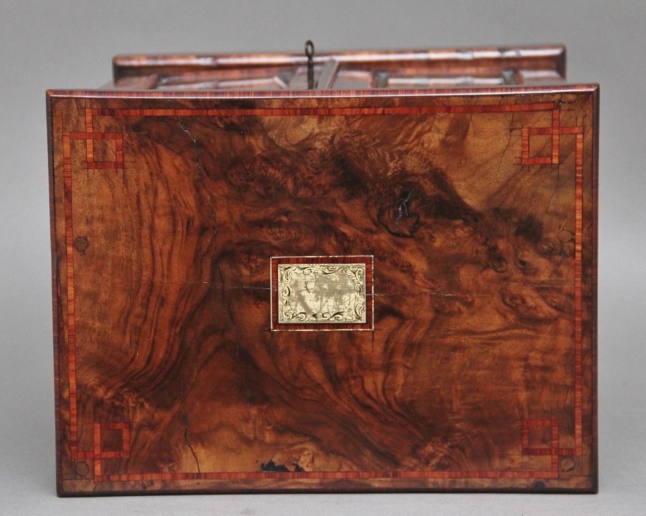 photo buy 19th Century Walnut Table Cabinet