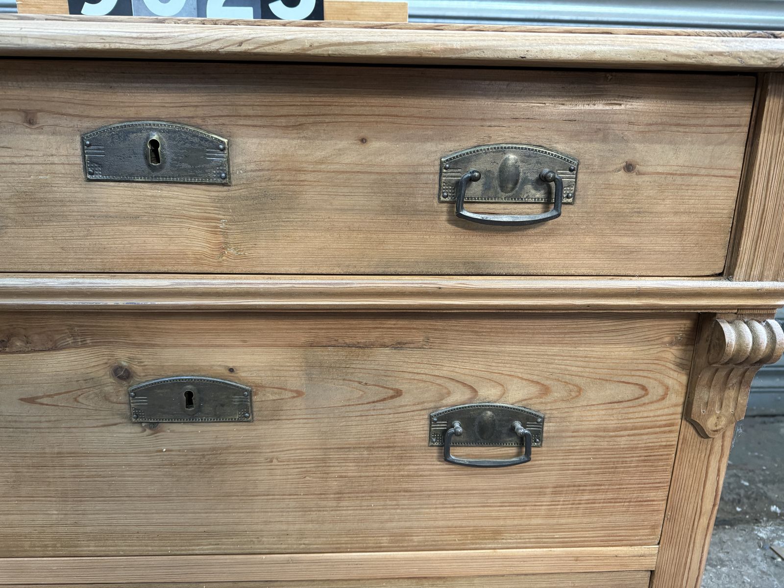 Waxed Continental Chest Of Drawers Ref 9023 photo furniture
