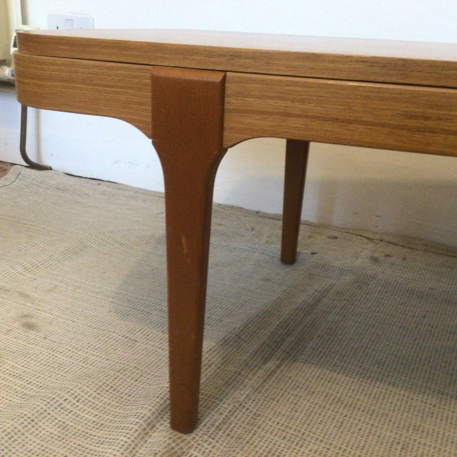 Unusual Mid Century Teak Coffee Table By Stonehill From The Stateroom Range photo vinterior