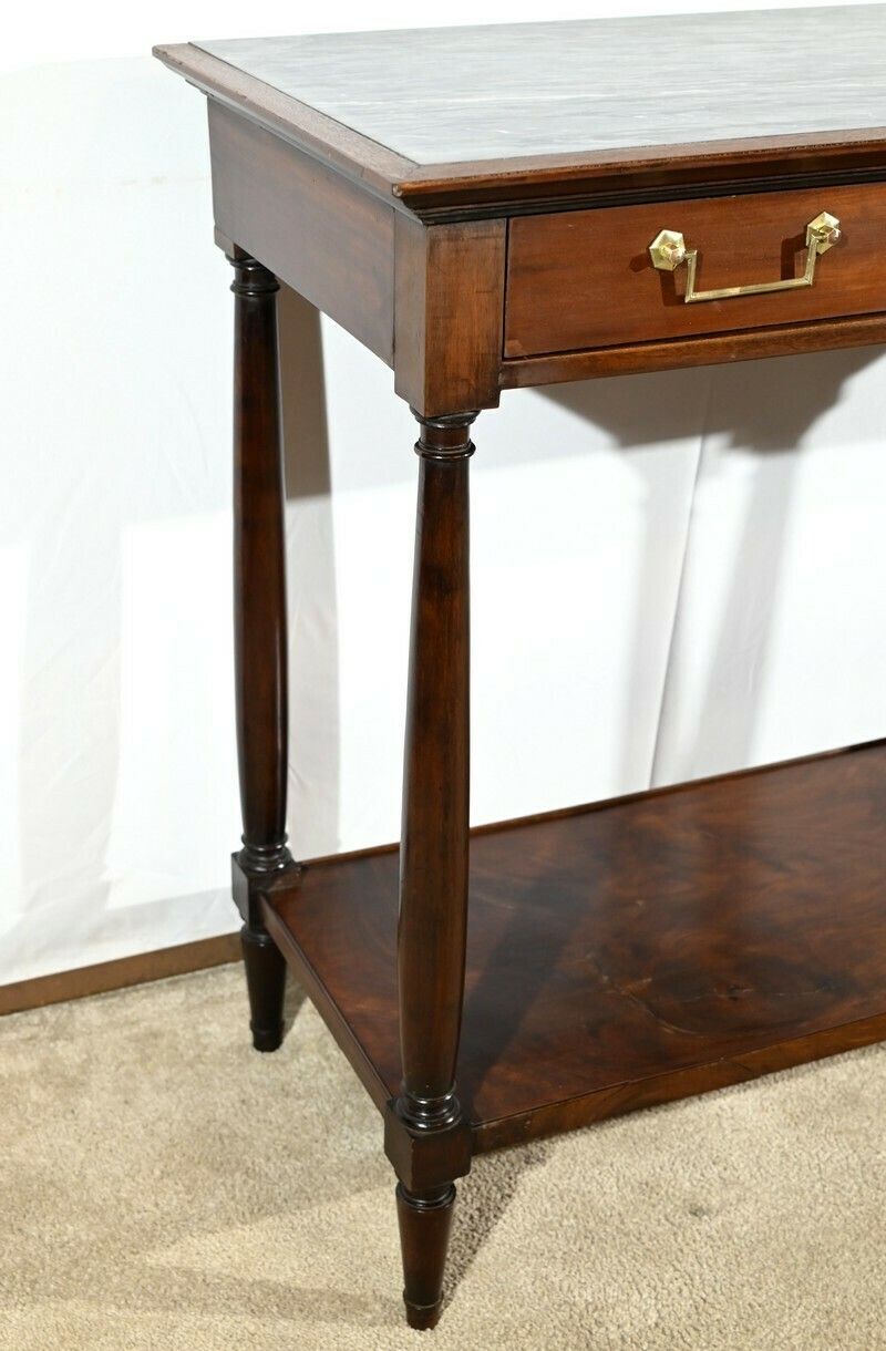 photo vinterior Mahogany Console, Louis XVI – 18th Century