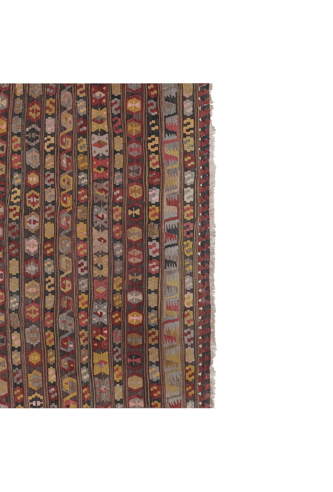 Turkish Kilim Handmade Wool Rug 158 X 242 Cm photo for sale