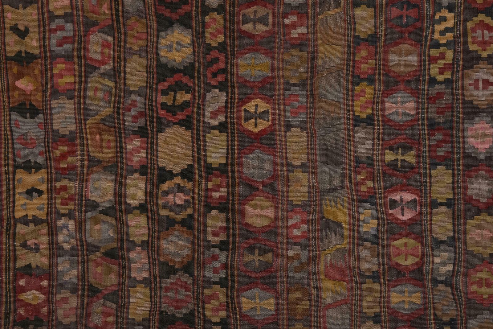 Turkish Kilim Handmade Wool Rug 158 X 242 Cm photo vinterior