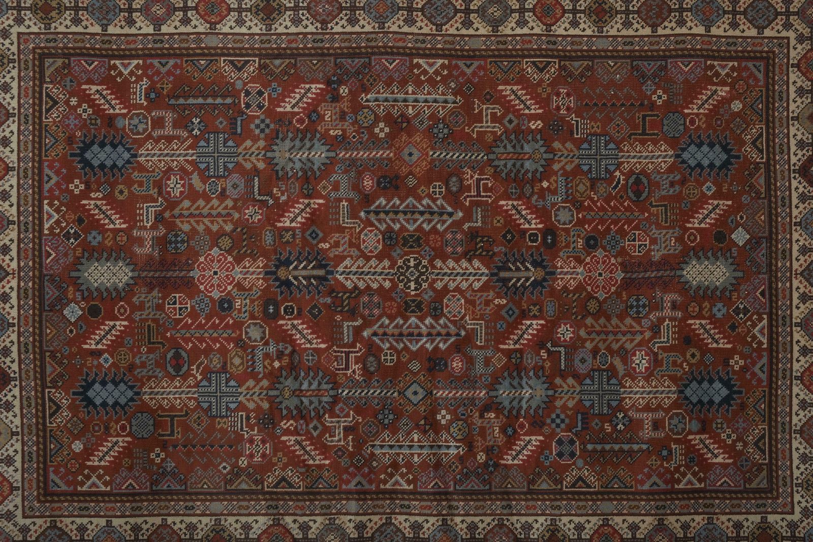 Caucasian Rug With Mid Century Modern Style 192 X 292 Cm photo 1142.0