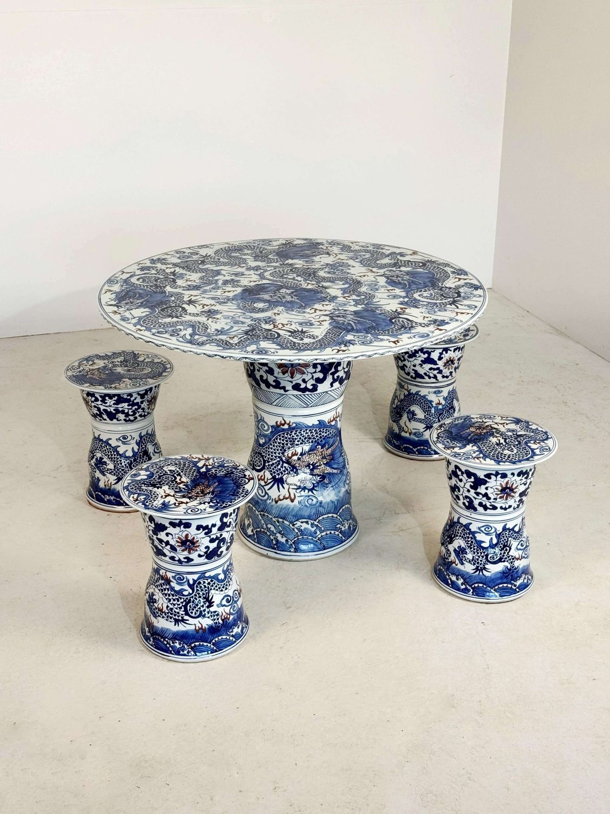 Vintage Chinees Keramiek Tafelset photo for sale