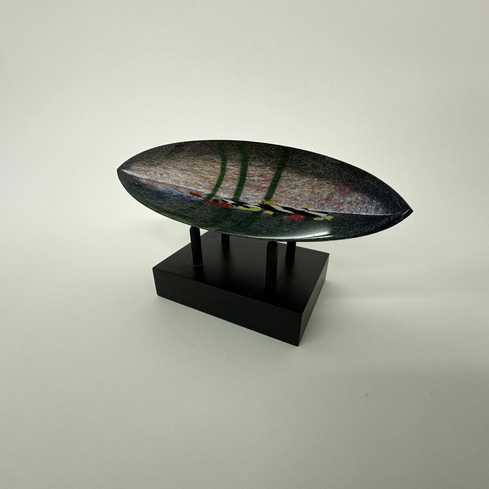 Bertil Vallien For Kosta Boda Glass Boat Sculpture Limited Edition Voyage photo vinterior