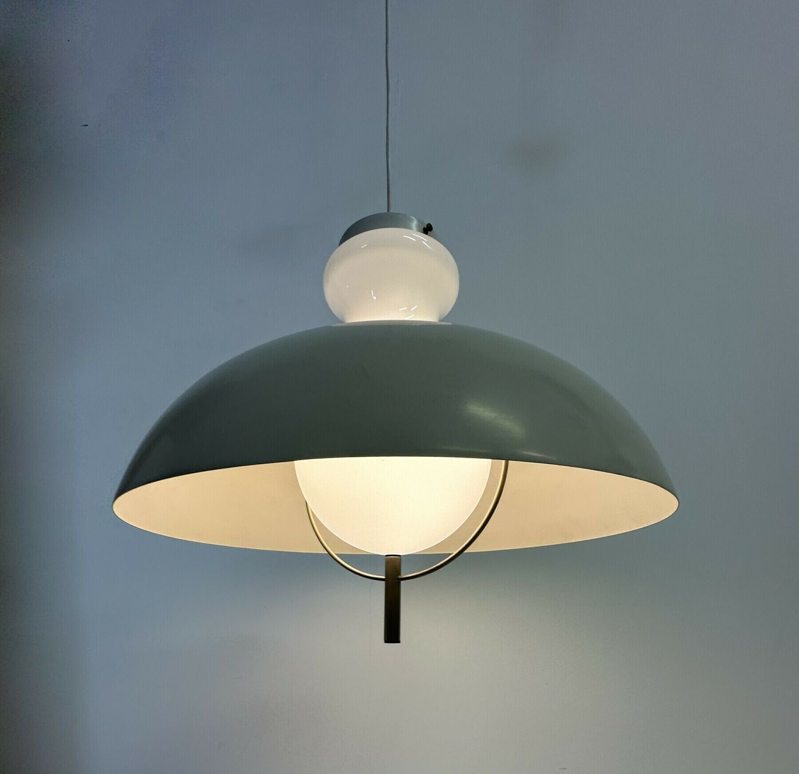 Mid Century Space Age Hanglamp, Jaren 1970 photo vinterior