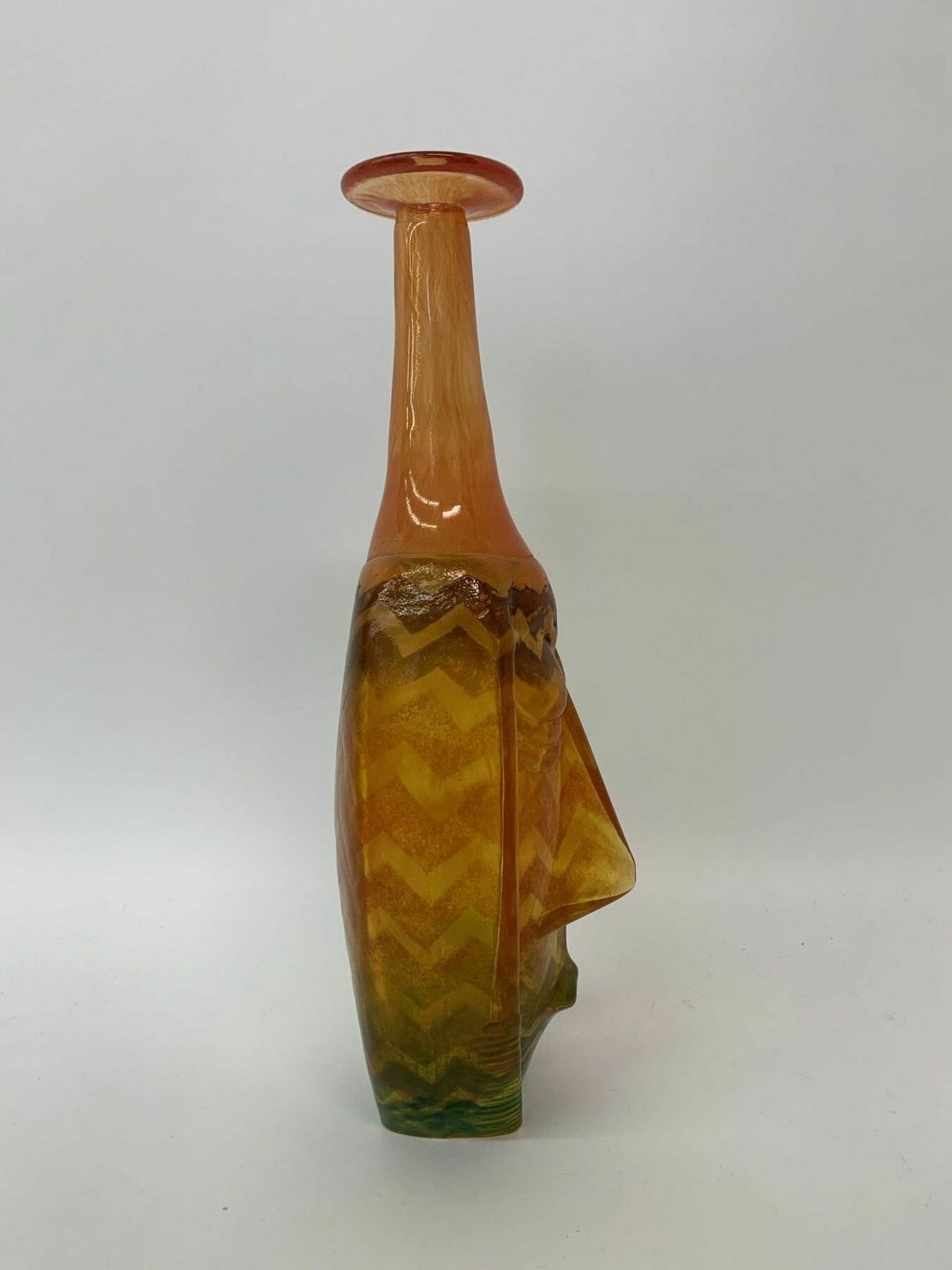 photo furniture Rare Kjell Engman For Kosta Boda Sweden ‘Rio’ Face Vase
