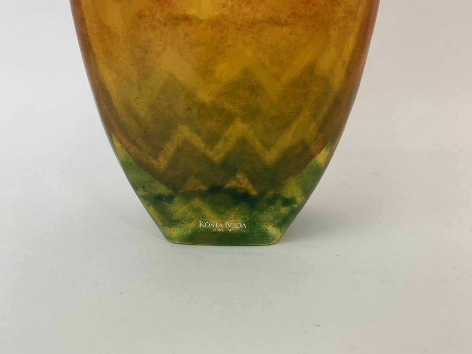 Home Decor Rare Kjell Engman For Kosta Boda Sweden ‘Rio’ Face Vase photo