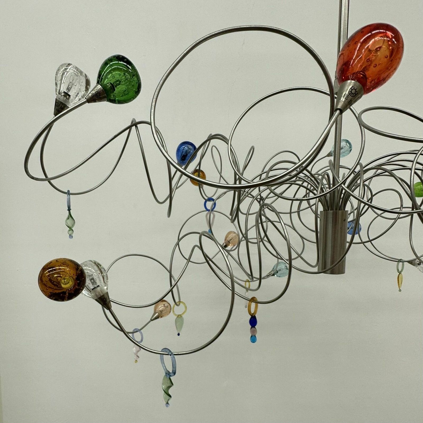Harco Loor Strawberry Design Hanglamp, Jaren 1990 photo for sale