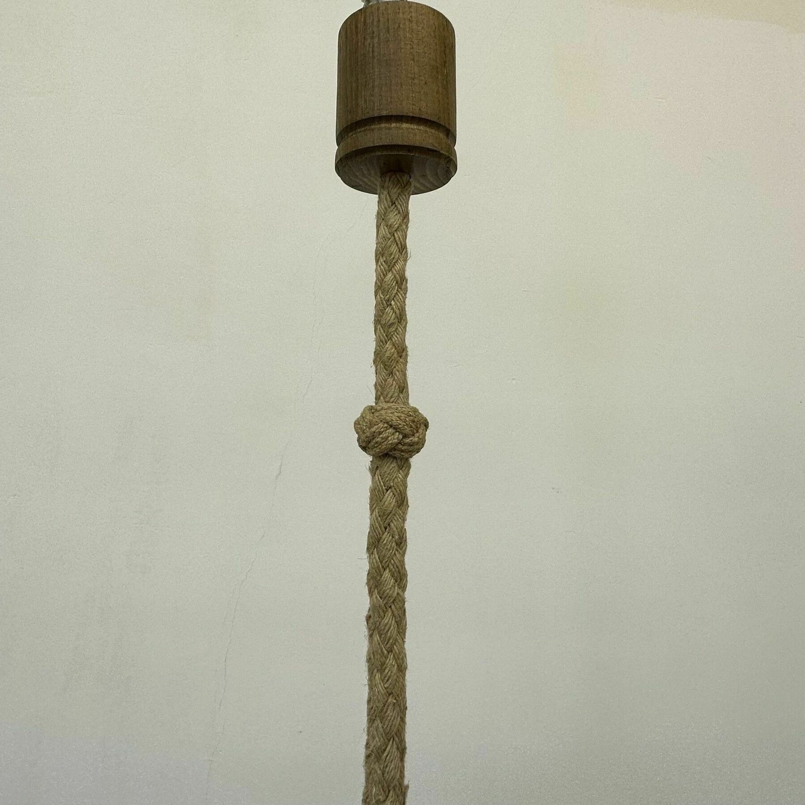 Mid Century Design Glass Hanging Lamp , 1970’s photo Lighting