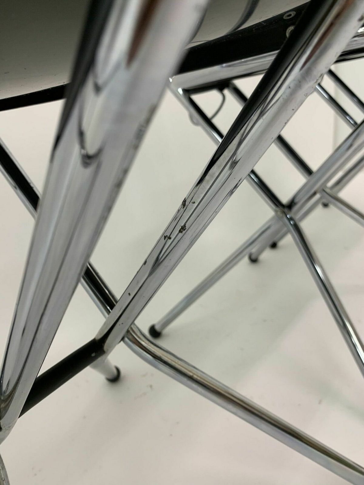 Set Of 4 Post Modern Folding Chairs By Niels Gammelgaard For Ikea , 1980’s photo Furniture