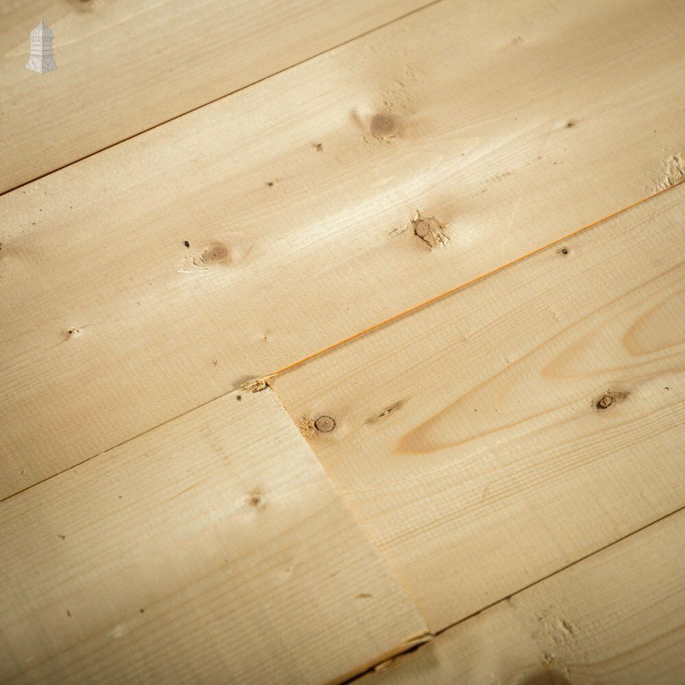 5.25 Inch Pine Floorboards, Cut From Timber Salvaged From A London Barracks   22 Square Meters photo vinterior