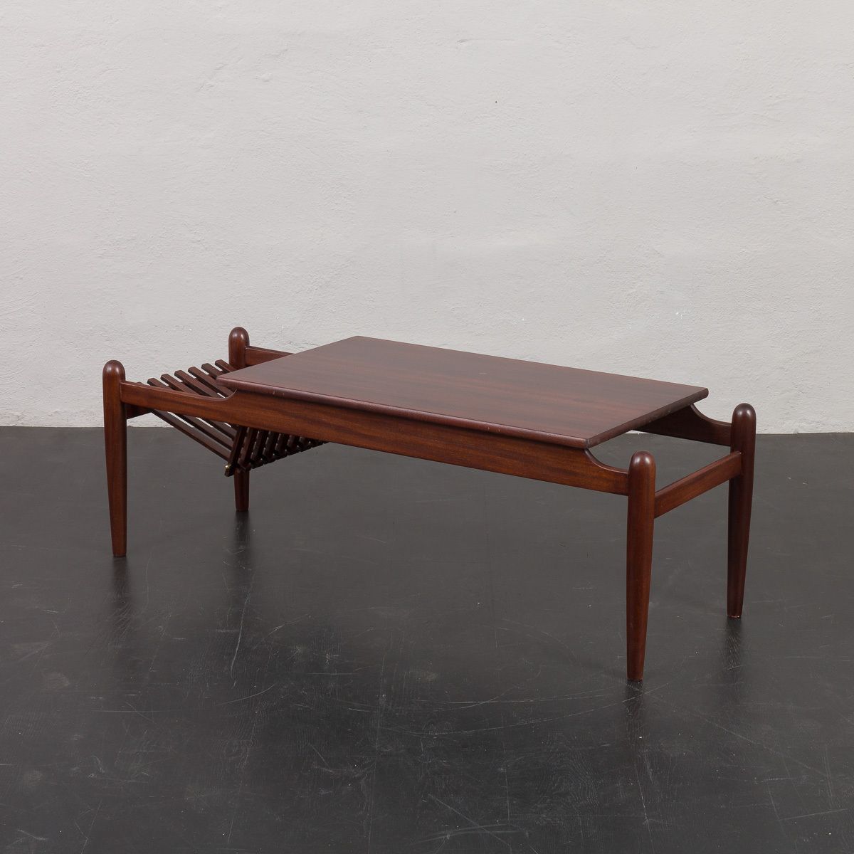 Ico Parisi Rosewood And Mahogany Coffe Table, Italy 1960s. photo Furniture