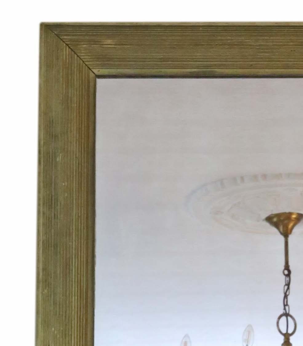 Large Quality Gilt Overmantle Or Wall Mirror From The Art Deco Period, Antique, Circa 1900 1920 photo furniture