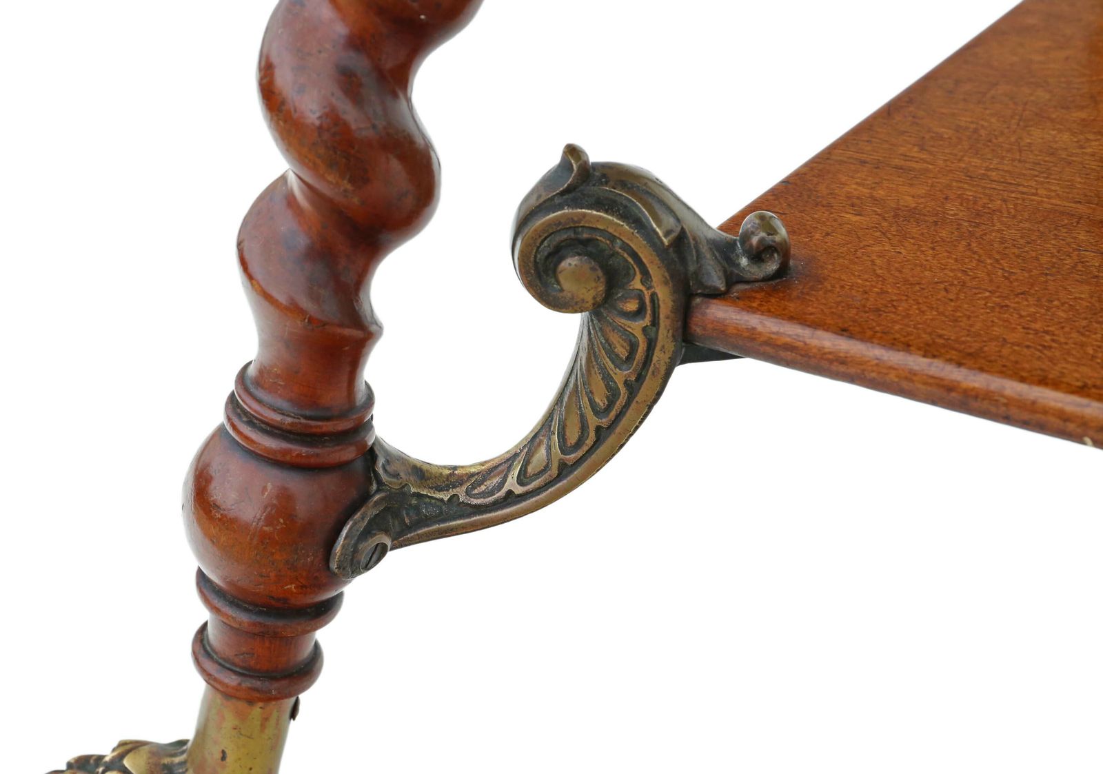 Fine Quality Victorian Red Walnut And Brass Centre Table From Circa 1880 1900, Antique photo buy