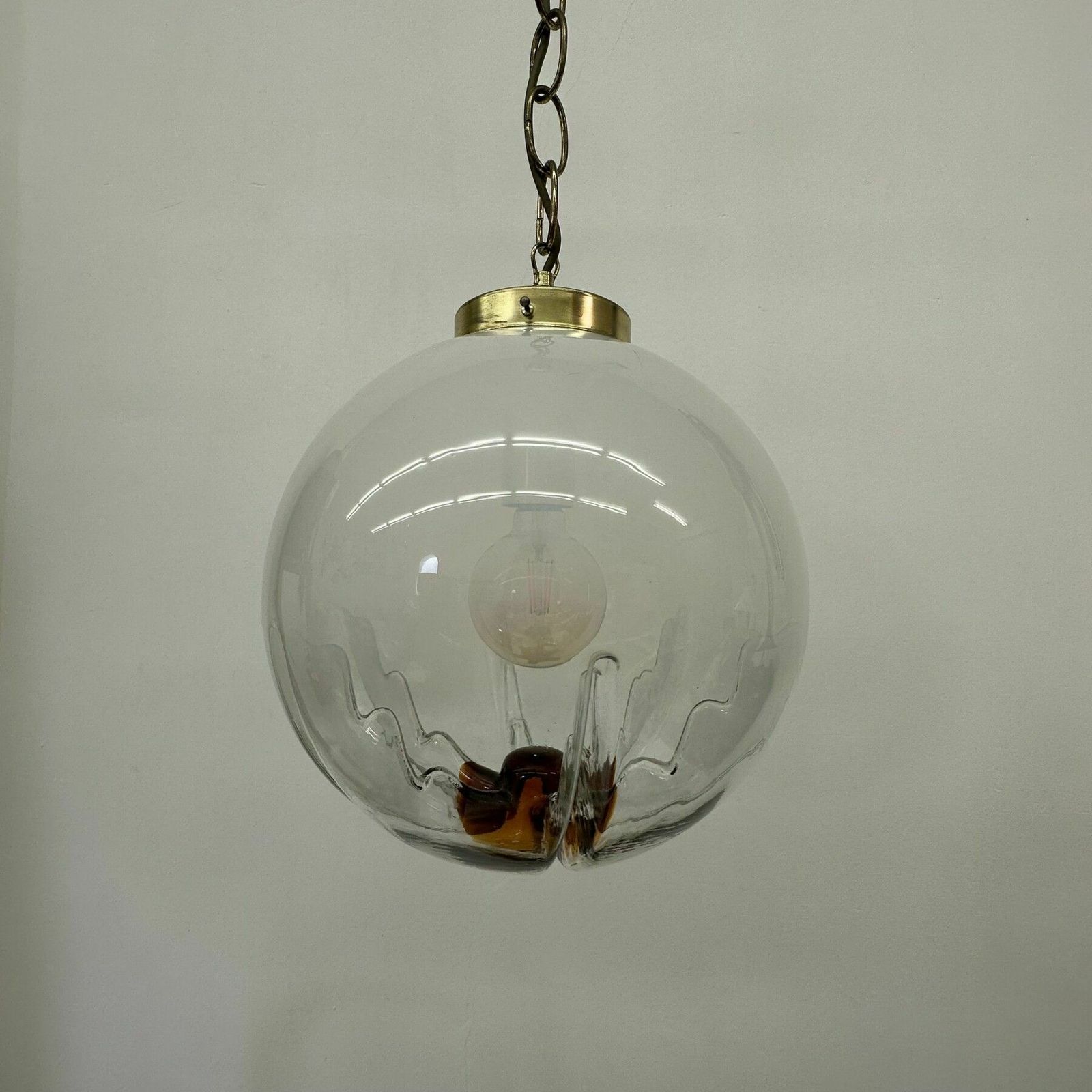 photo buy Mazzega Murano Glazen Hanglamp, Jaren 1970