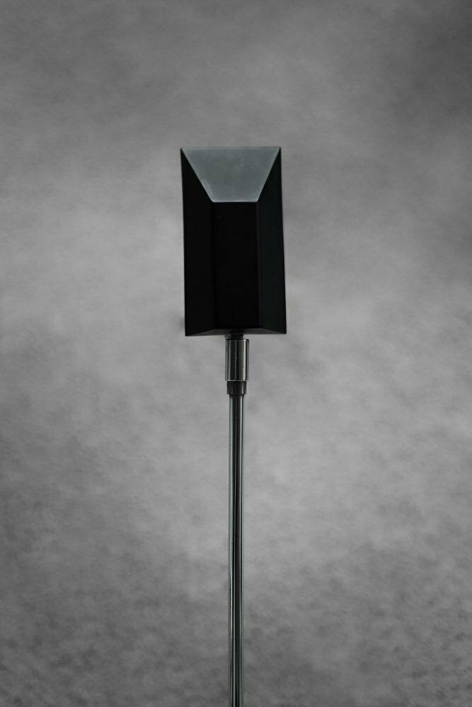 Mid Century Belgian Modern Minimalist Black Desk Lamp From Massive, 1980s photo for sale