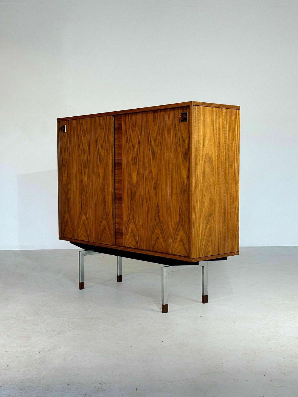 Mid Century Barkast In Palissander, Belform, Ca. Jaren 1950