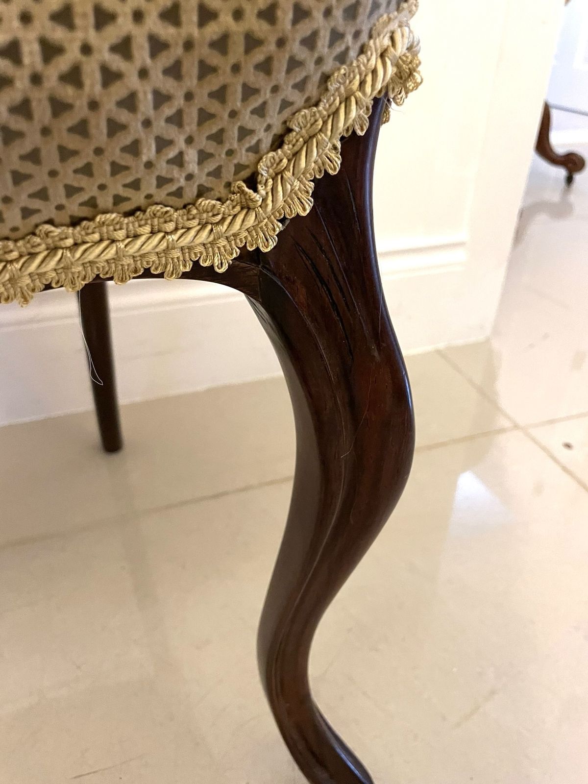 photo for sale Set Of 6 Antique 19th Century Quality Rosewood Dining Chairs