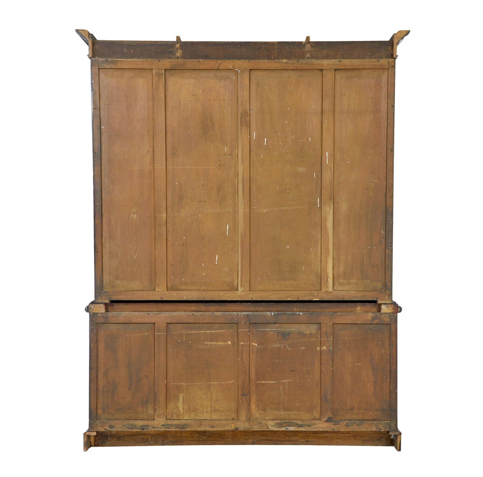 Early Victorian 19th Century Flame Mahogany Breakfront Bookcase photo vinterior