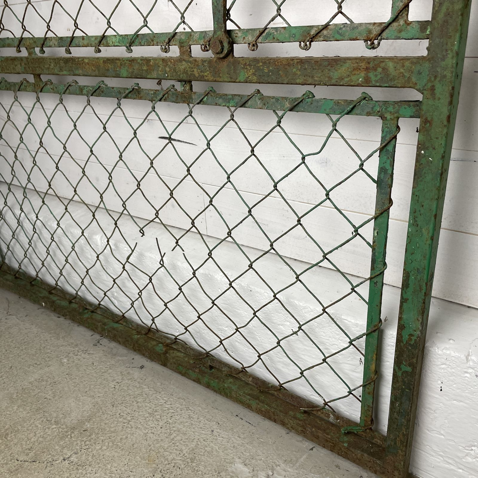 photo furniture Two Reclaimed Steel Gates