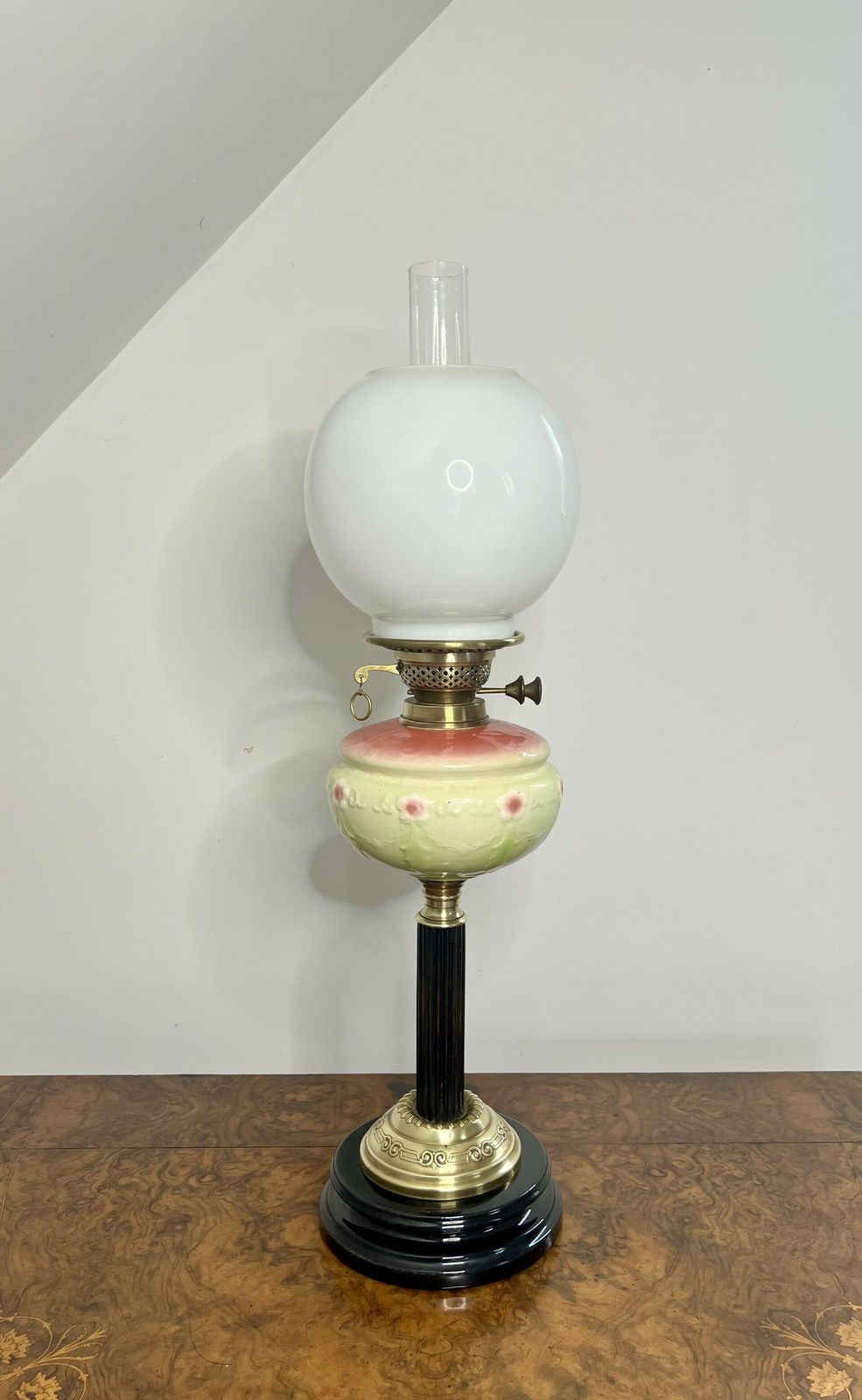 Stunning Quality Victorian Oil Lamp