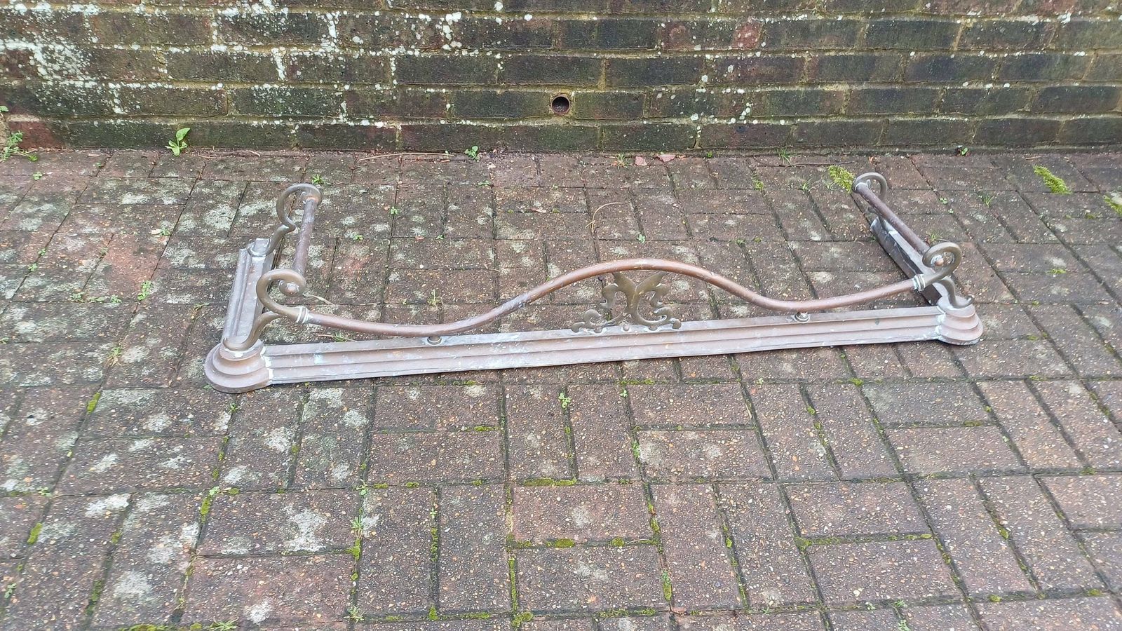 Vintage Brass Victorian Fender