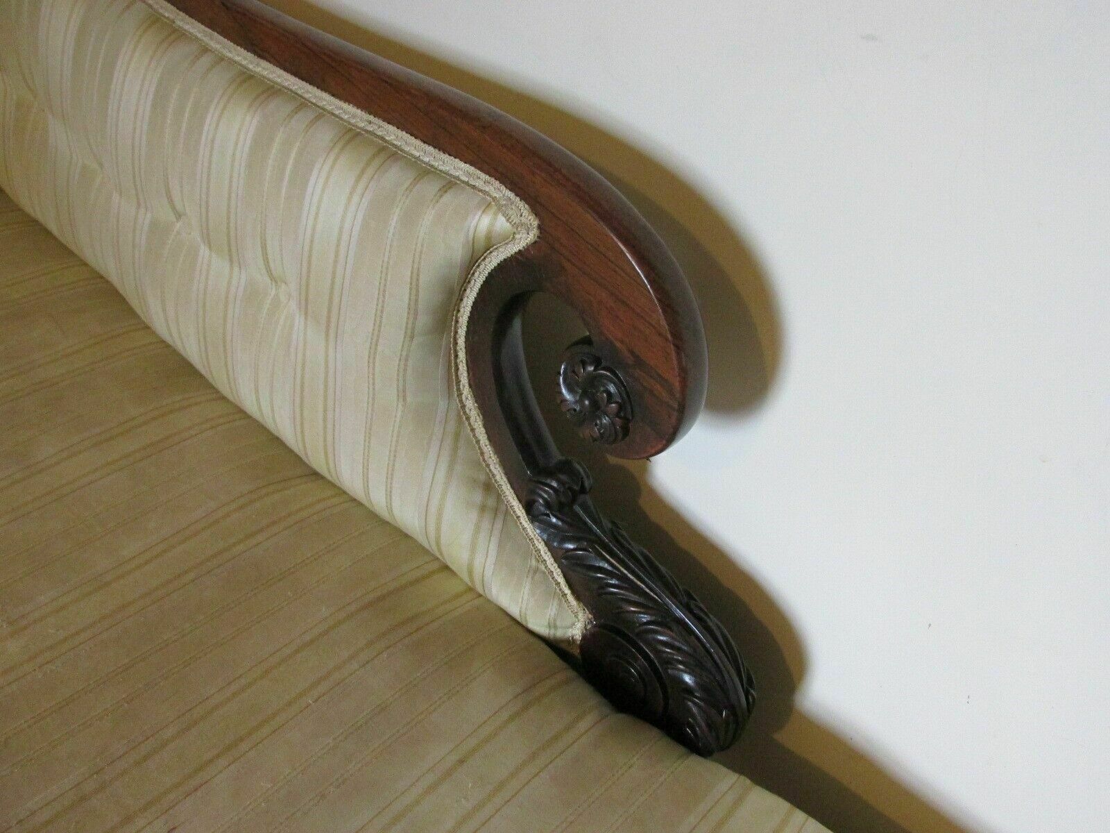 Victorian Rosewood Chaise Longue photo vintage