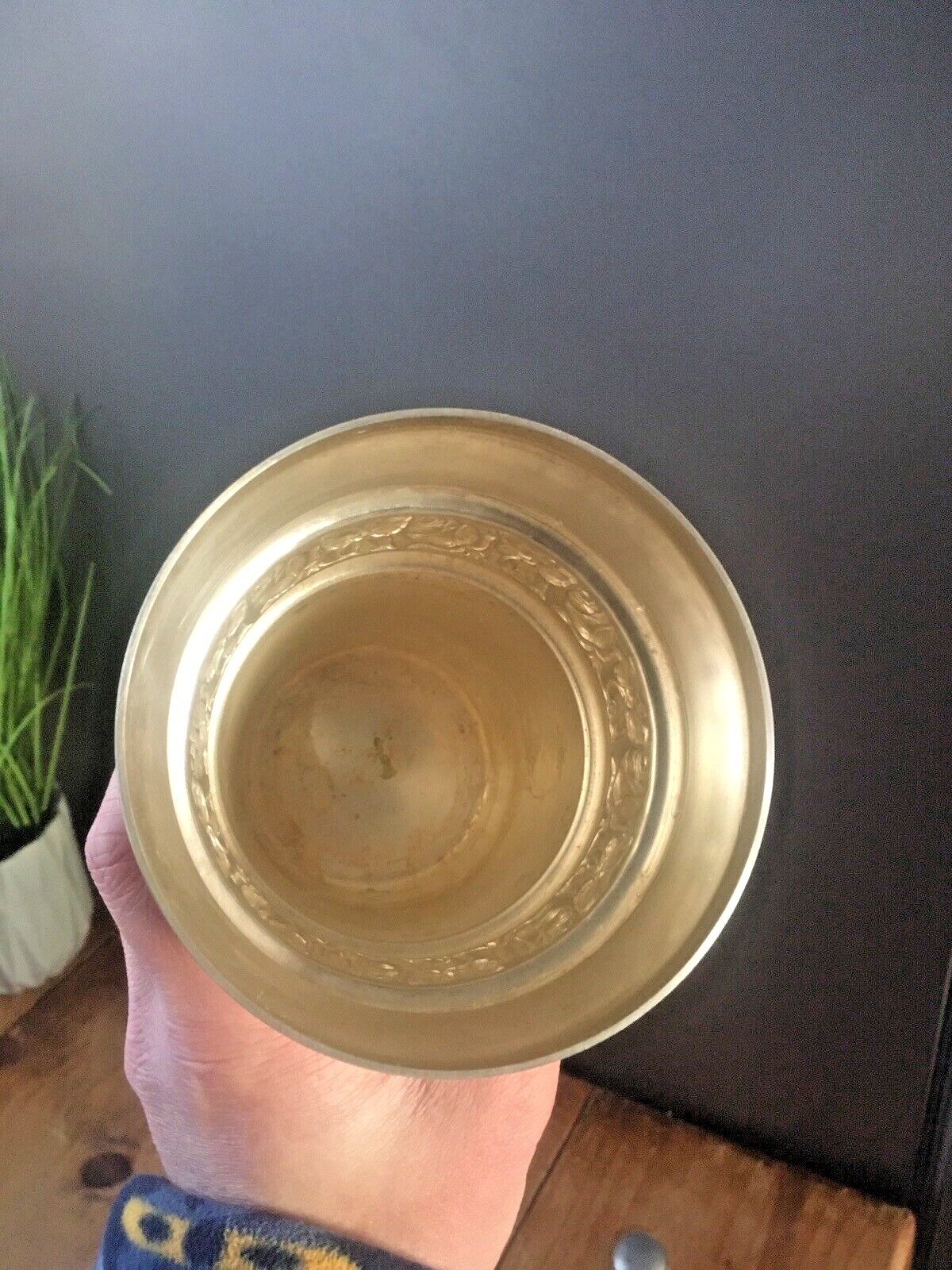 Antique Art Deco French Repousse Rose Stepped Silver Plated Cocktail Shaker Bar photo vintage