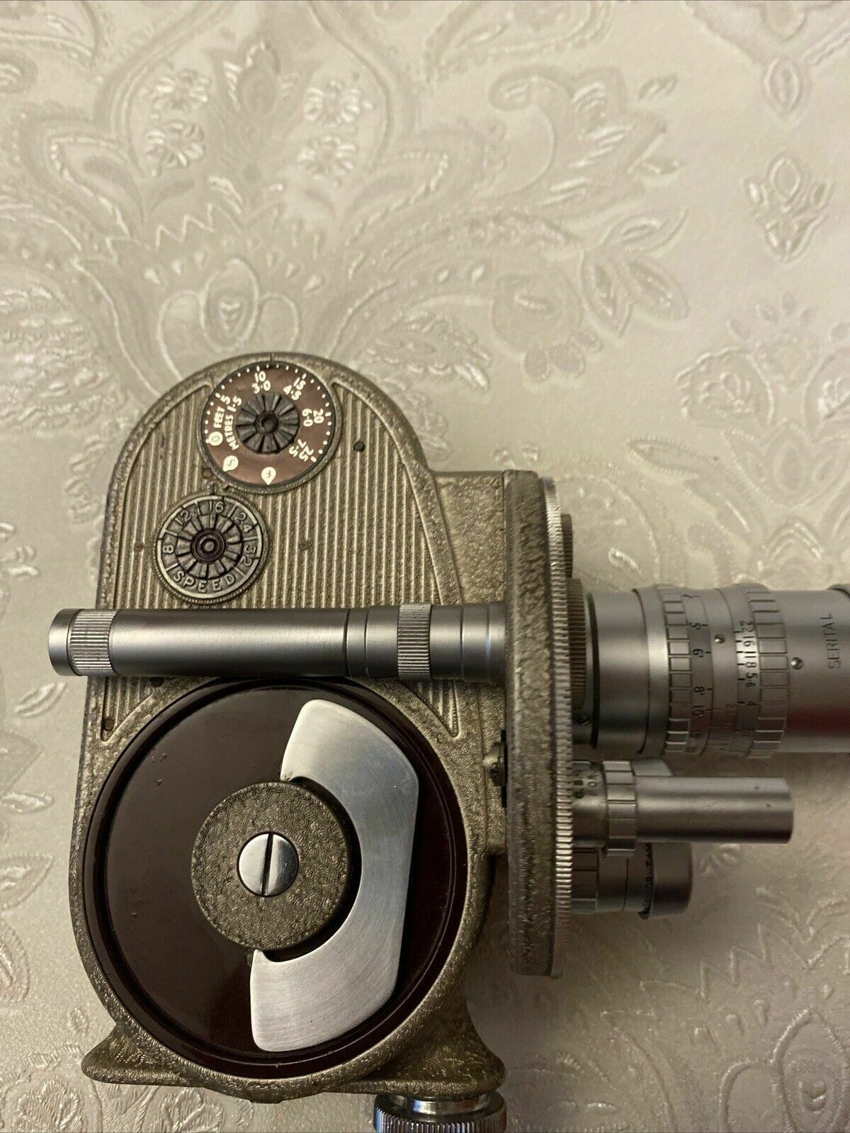 Bell Howell Model Gb 605 Double 8 Camera Cinekon 6.5mm F:1.8 Taylor Hobson #3 photo for sale