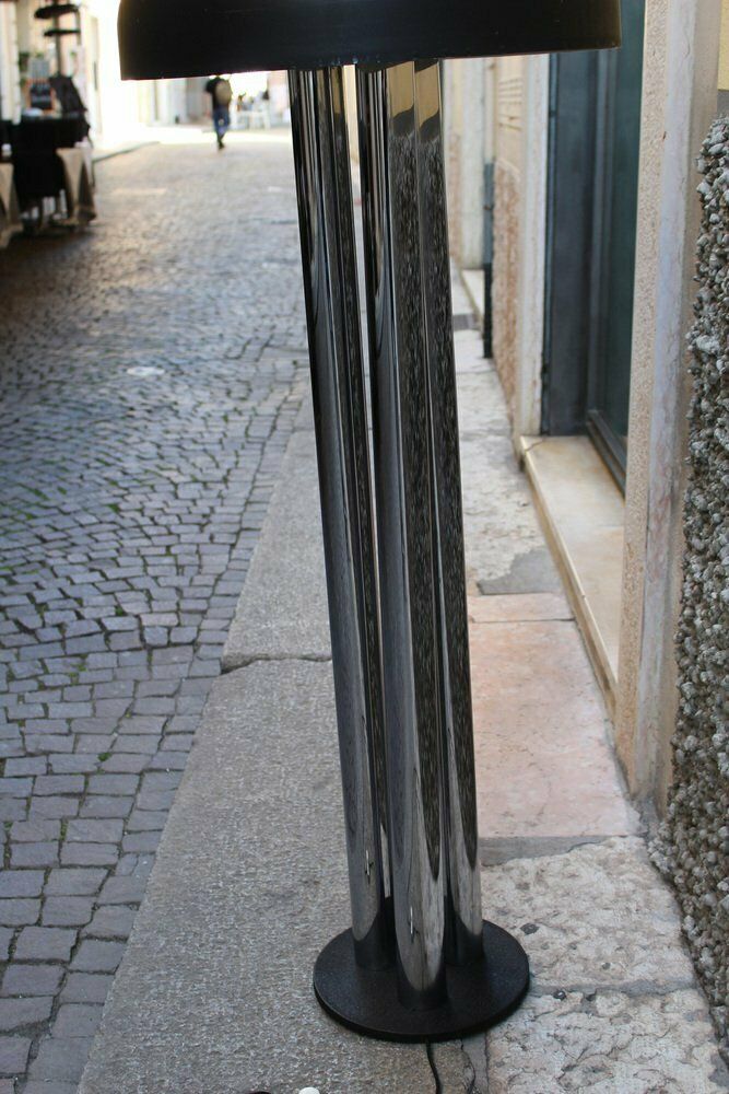 Chromed Metal Floor By Gigi Radice For Radice, Italy, 1970s photo 2187.0