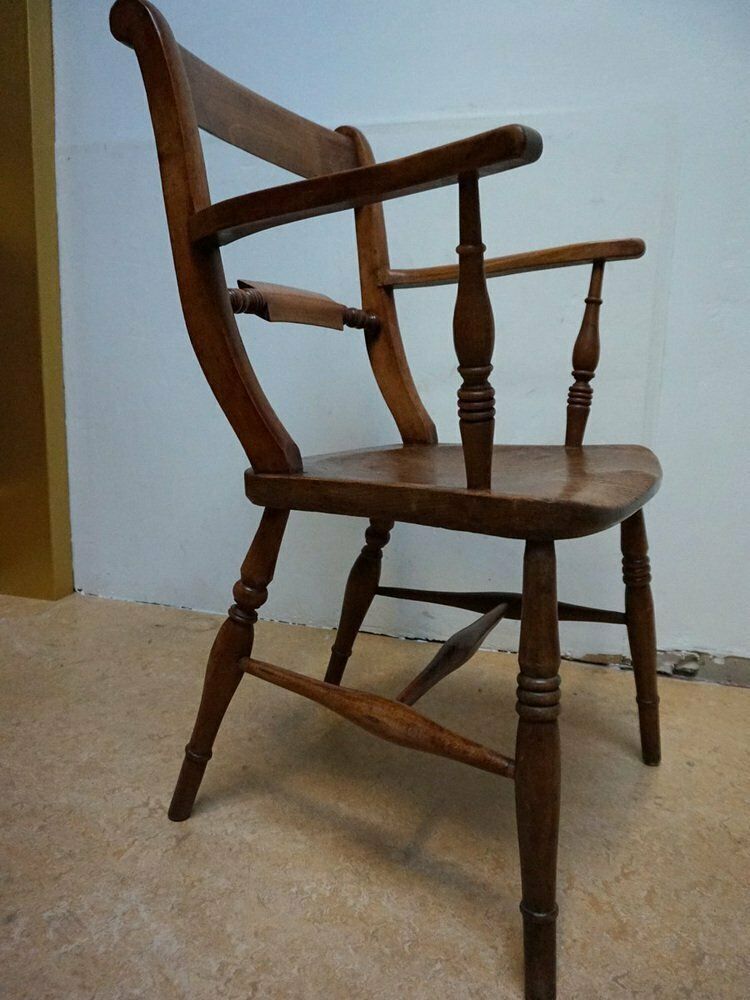 1152.0 Oxford Windsor Bow Bar Back Chairs, 1850s, Set Of 5 photo